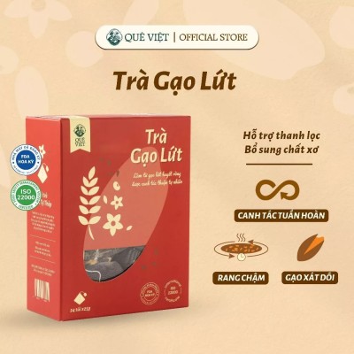 Trà gạo lứt Quê Việt